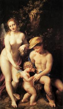 科雷喬 Venus with Mercury and Cupid